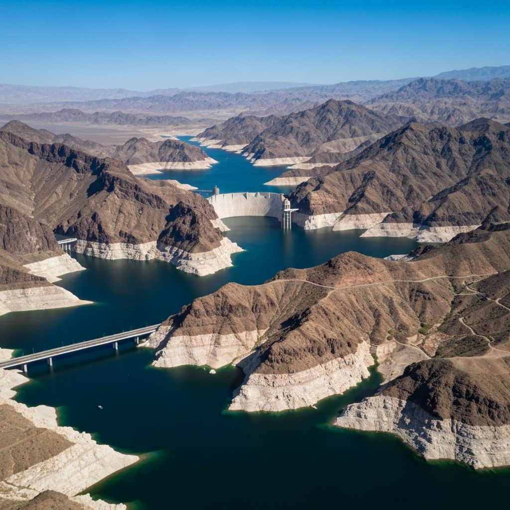 Lake Havasu aerial view